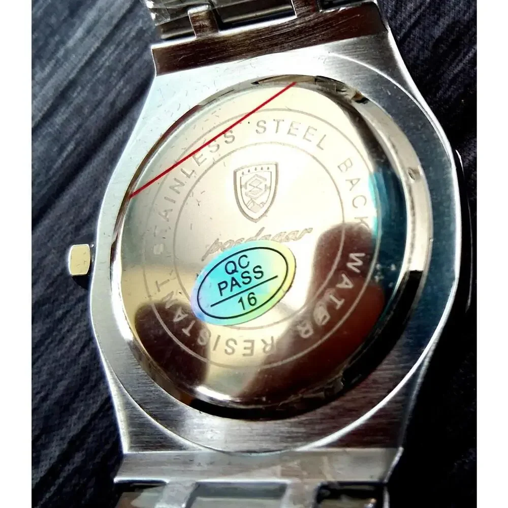 Mens Poedagar Off Shore Blue‎ Guilloché Dial Mens Dress Watch